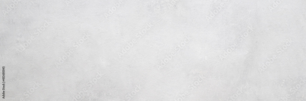 White concrete stone surface paint wall background, Grunge cement paint texture backdrop, White rough concrete stone wall background, Copy space for interior design background, banner, wallpaper