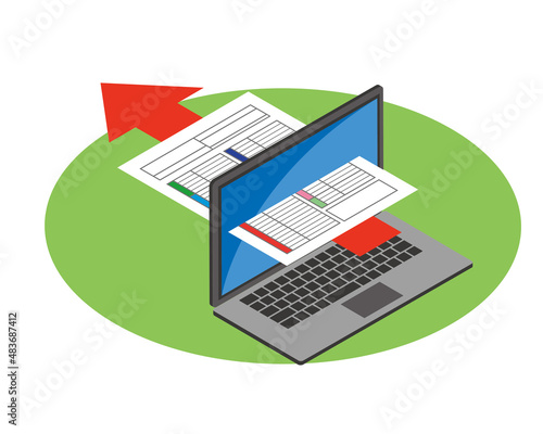 確定申告の電子申請イメージ