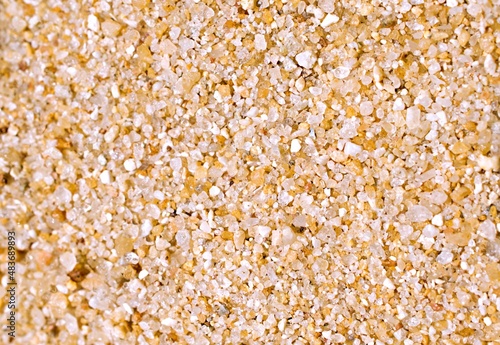 Abstract close-up sand grain texture background