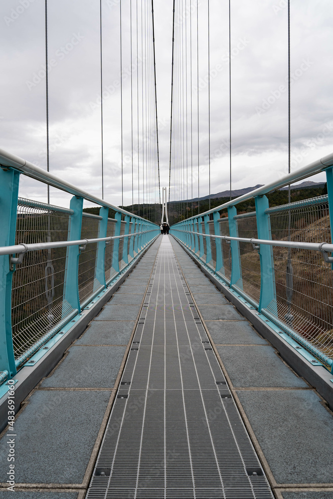 Obraz premium 静岡県 三島市 三島大吊橋