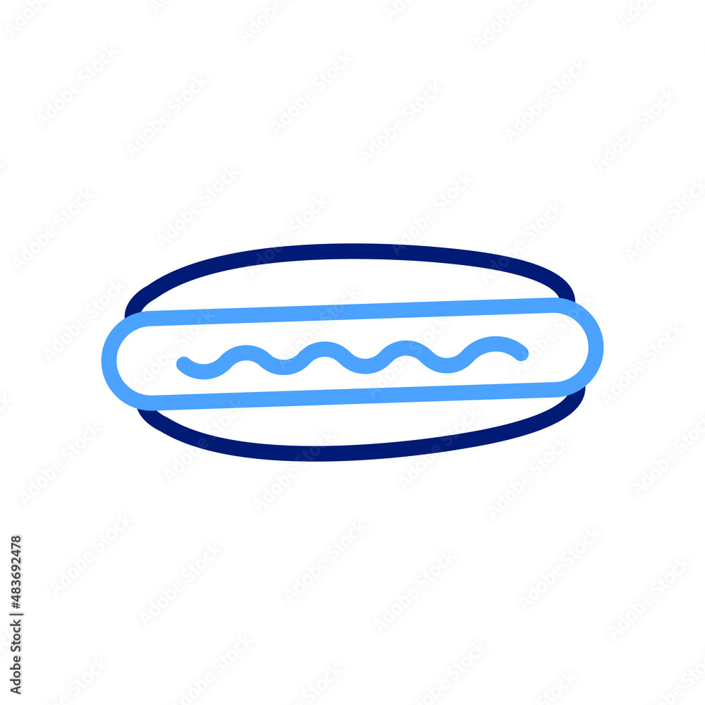 Hot dog Isolated Vector icon which can easily modify or edit
Hot dog Isolated Vector icon which can easily modify or edit
