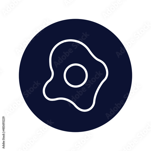 Egg Isolated Vector icon which can easily modify or edit