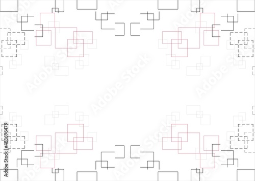 square vector pattern for background 