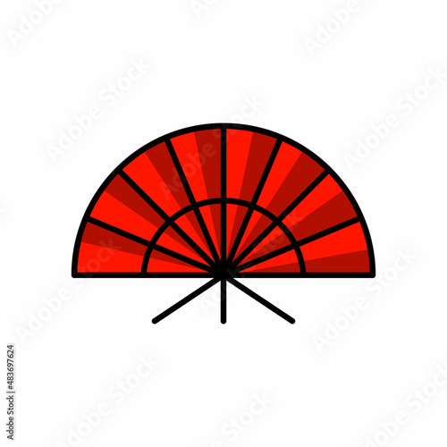 illustration of a fan