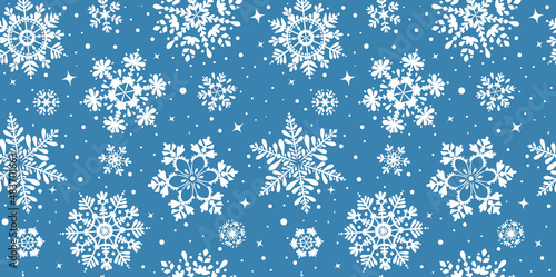 snowflakes seamless