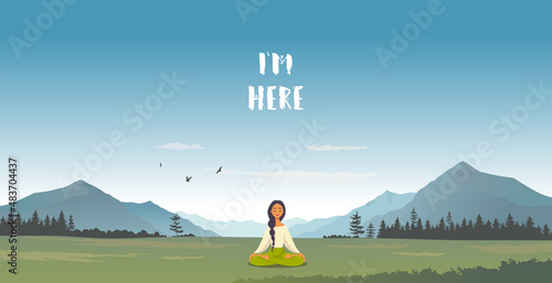 im here