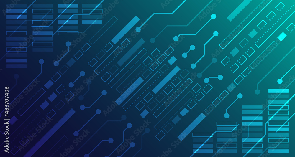 Geomatic technology connection future digital data abstract background ...