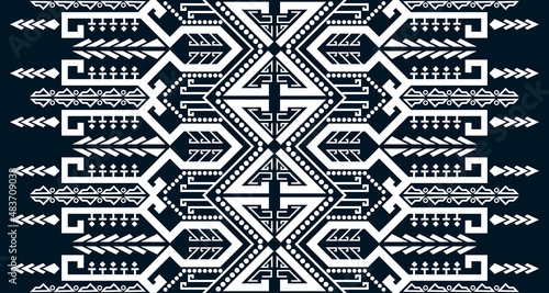 geometric vertical seamless pattern white abstract ethnic design Indigenous EP.20.