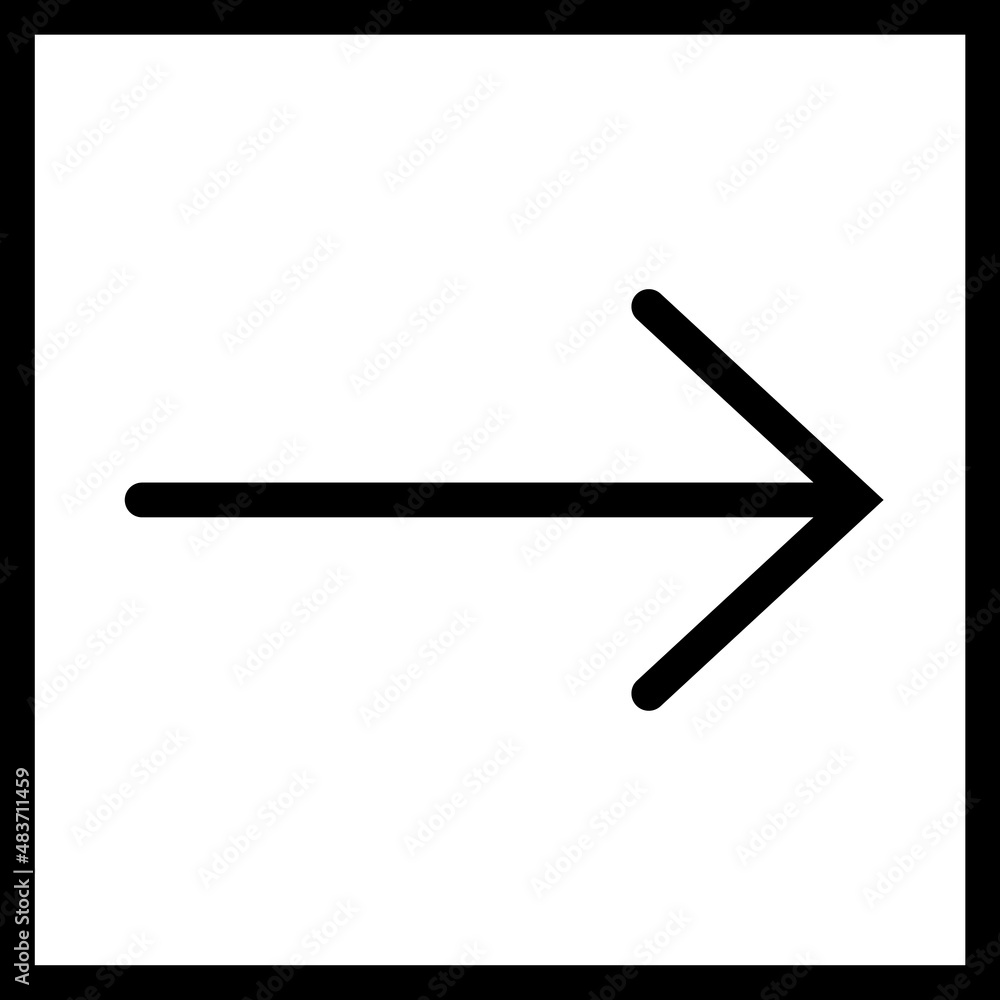 Linear Arrow icon. Arrow vector collection. Black directional arrow flat style isolated on white background. Vector illustration. Modern simple arrows. Linear Arrow icon. Arrow vector collection. Black directional arrow flat style isolated on white background. Vector illustration. Modern simple arrows.