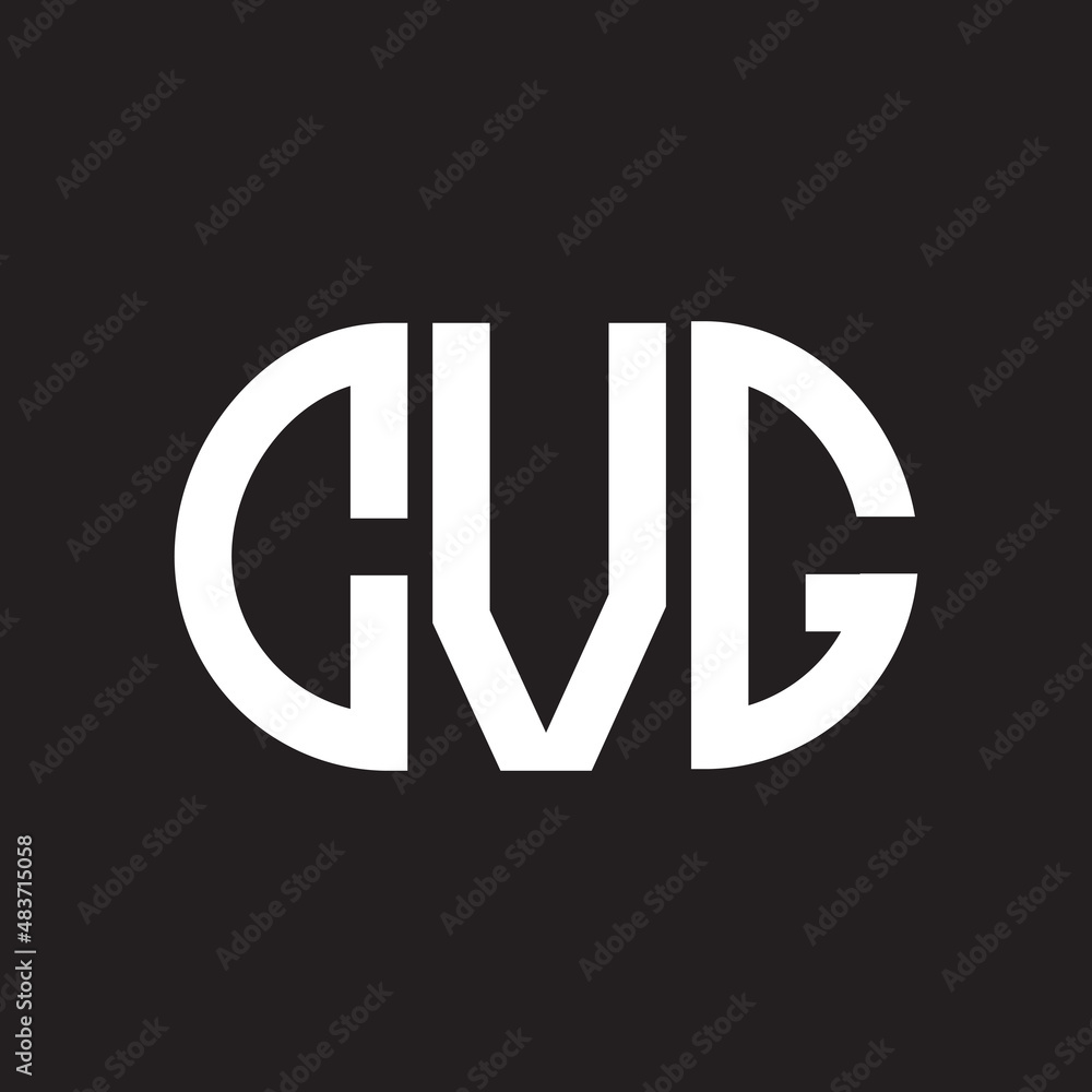 CVG letter logo design on black background. CVG creative initials letter logo concept. CVG letter design. CVG letter logo design on black background. CVG creative initials letter logo concept. CVG letter design.