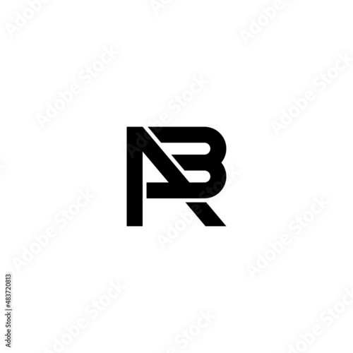 Letter AB logo or icon design