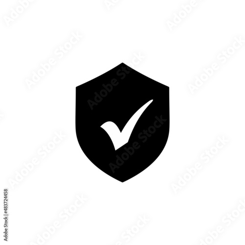 Check mark shield simple flat icon vector illustration. Check mark icon. Shield icon Free Download Check mark shield simple flat icon vector illustration. Check mark icon. Shield icon - GFXLoad