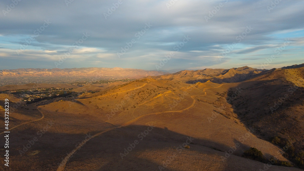 Naklejka premium Lang Ranch Open Space, Simi Valley