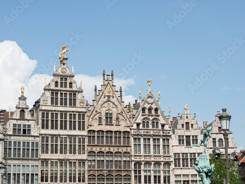 Die Hafenstadt Antwerpen in Belgien
