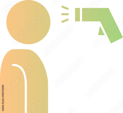 Check body temperature icon