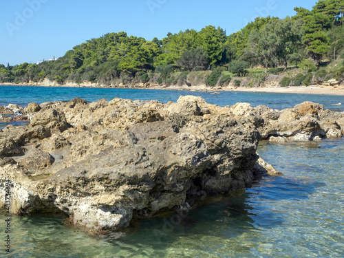 Am Strand von Katakolon in Griechenland photo