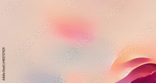 Abstract art painting. Graphic design colorful artwork, bright colors wallpap...