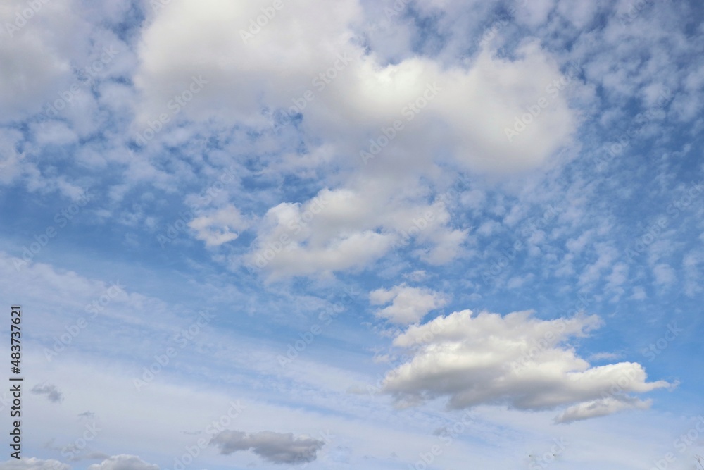 Fototapeta premium blue sky with clouds