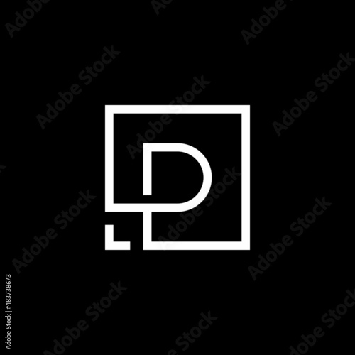 Initials Letter P Photo logo design Free Download Initials Letter P Photo logo design - GFXLoad