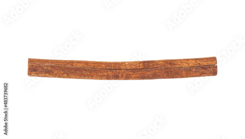 cinnamon stick isolated on white background