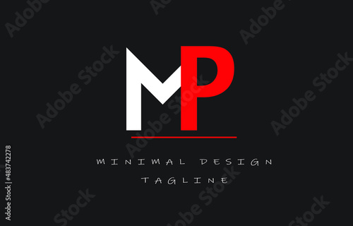 MG or GM Vector art Minimal Design Illustration Logo