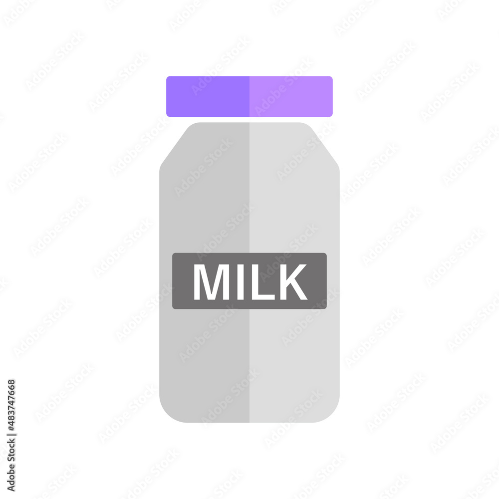 Milk icon. A drink with calcium. Vector. Milk icon. A drink with calcium. Vector.