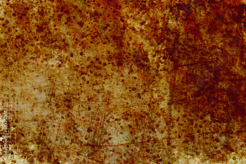 Brown rustic metal grungy wood texture