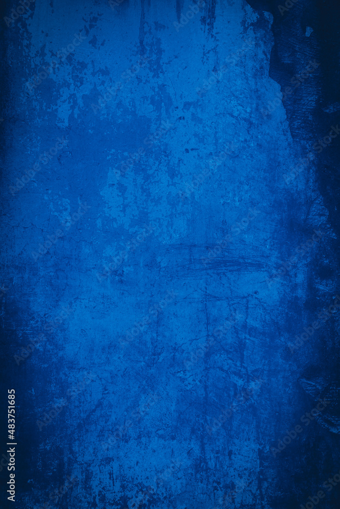 Obraz premium blue concrete background