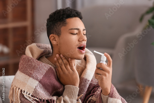 Ill African-American guy wi...