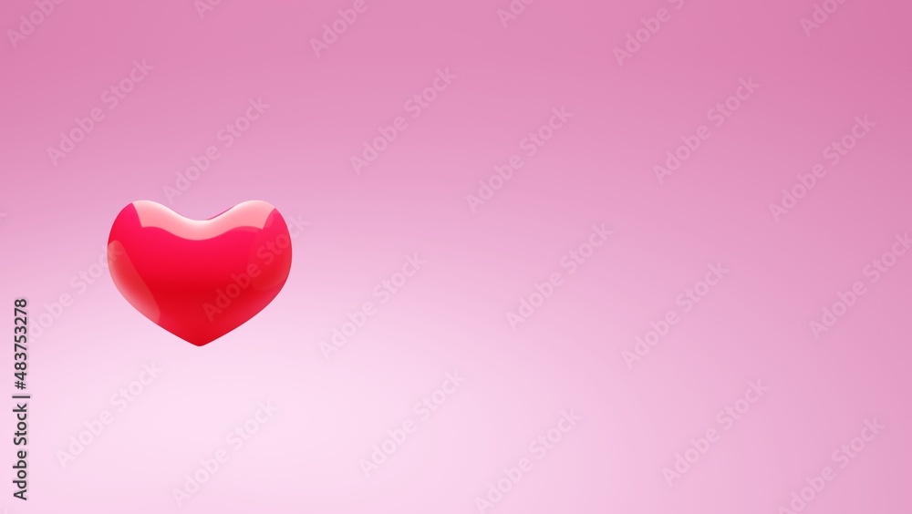 pink valentine heart background 