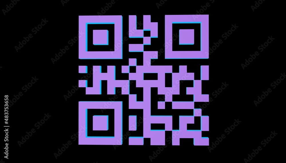 Barcode icon, 3D render. concept of business. Barcode icon, 3D render. concept of business.