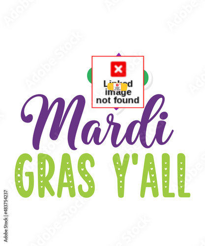 Mardi Gras SVG Bundle, SVG Cut Files, commercial use, instant download, printable vector clip art, Fat Tuesday Carnival, Beads Bling, eads and Bling It's a Mardi Gras Thing Funny Fat Tuesday Phrase T-