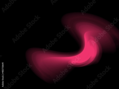 Wallpaper Mural Abstract Geometric Shapes on Black Background Torontodigital.ca