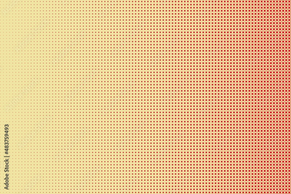 Abstract trendy concept vector comics pop art style blank layout template with red curly square pattern on yellow background. For design sale banner, empty bubble, illustration comic book design. Abstract trendy concept vector comics pop art style blank layout template with red curly square pattern on yellow background. For design sale banner, empty bubble, illustration comic book design.