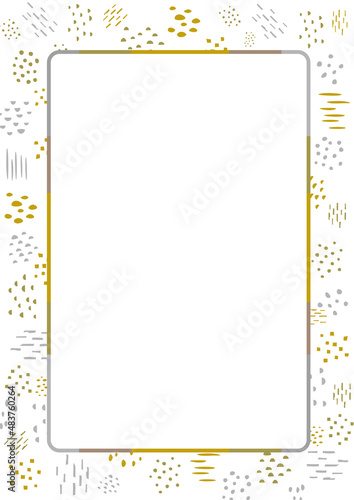 北欧 フレーム 枠 A4サイズ A3サイズ 背景