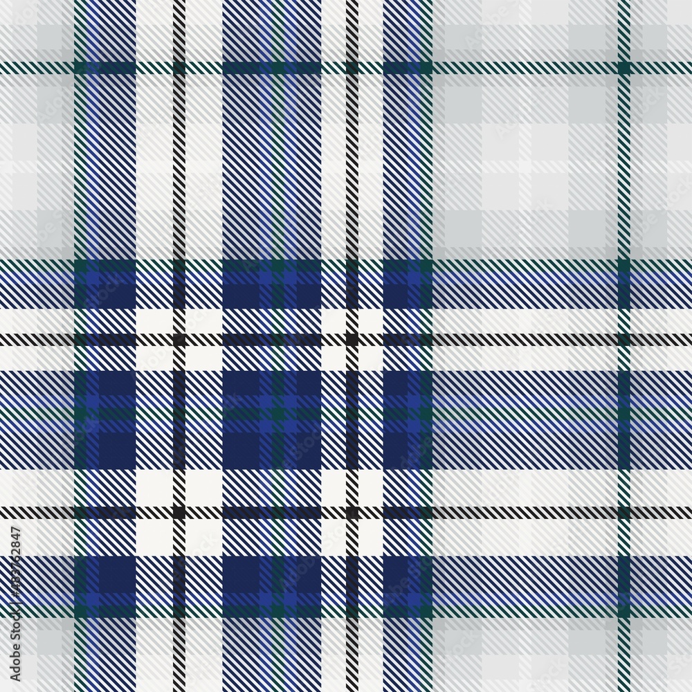 Blue Ombre Plaid textured Seamless Pattern Blue Ombre Plaid textured Seamless Pattern