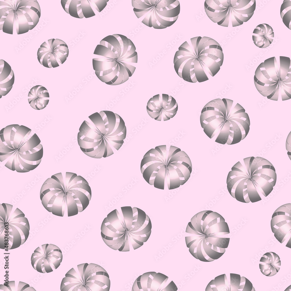 Modern geometric 3d abstract seamless pattern . Modern geometric 3d abstract seamless pattern .