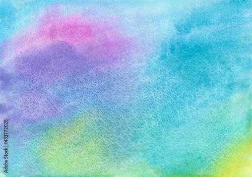 Watercolor background with texture_3
