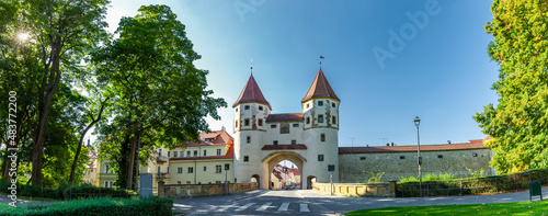 Nabburger Tor in Amberg in der Oberpfalz in Deutschland