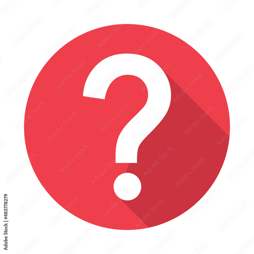 Question icon mark, help or ask bubble graphic symbol, web faq vector illustration Question icon mark, help or ask bubble graphic symbol, web faq vector illustration