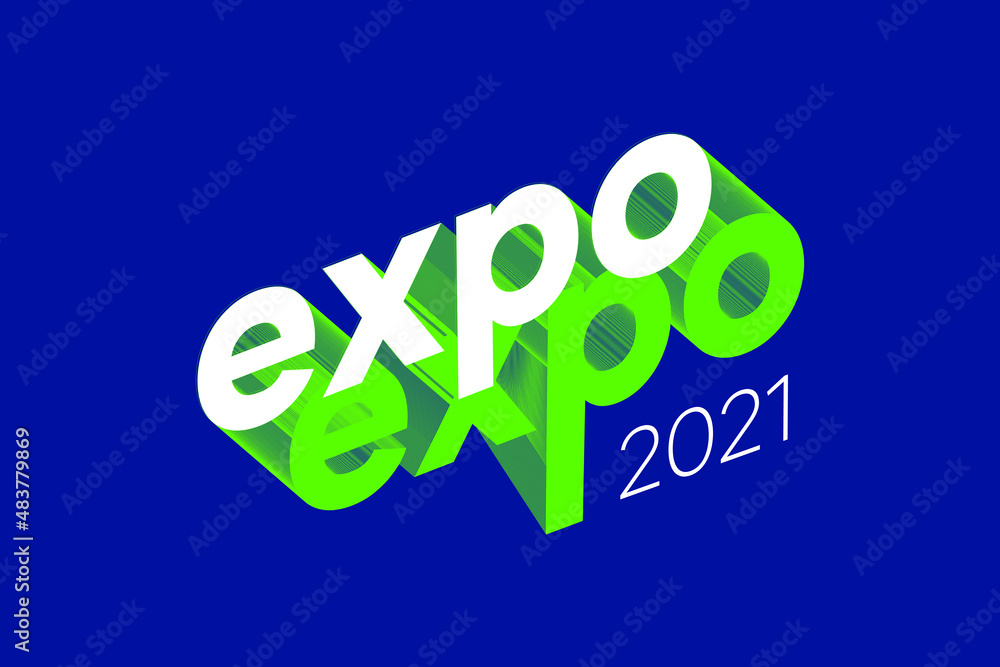 Trend EXPO logo vector illustration. 2021 concept Trend EXPO logo vector illustration. 2021 concept