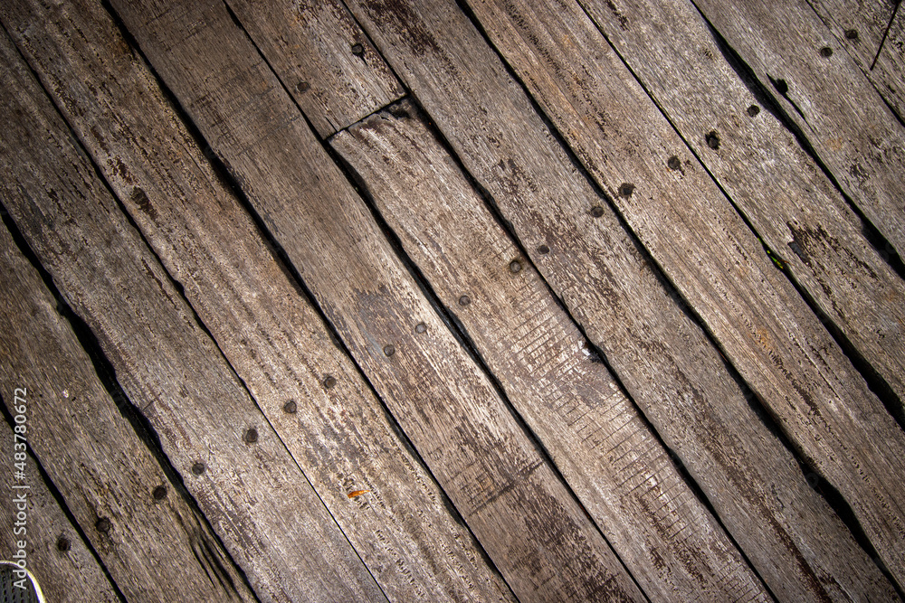 Wooden background, photo from above Wooden background, photo from above
