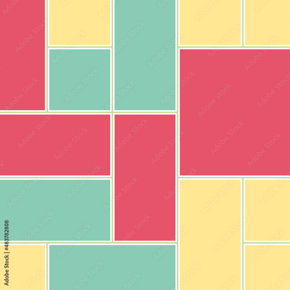 Offset Quads generative art background art illustration Offset Quads generative art background art illustration