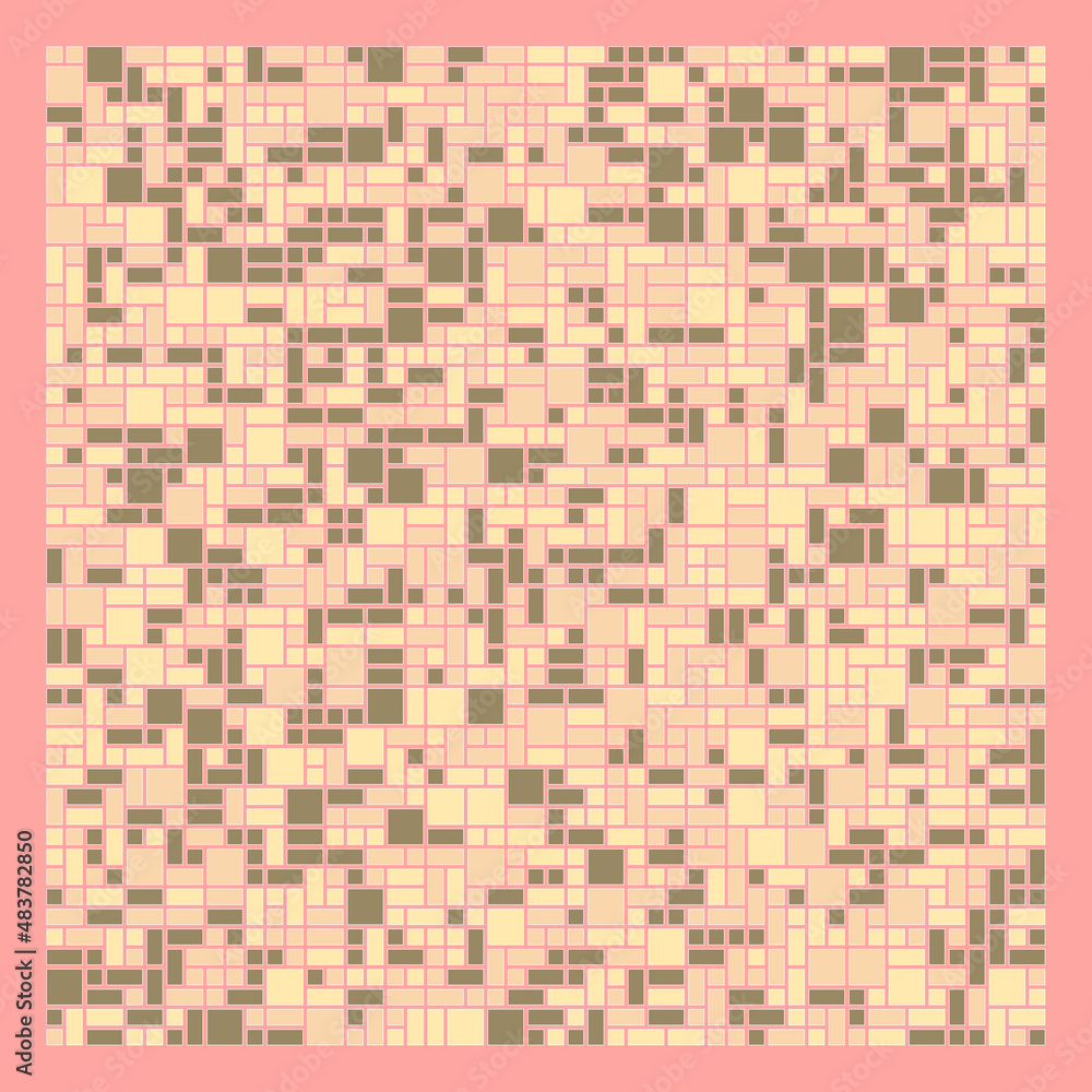 Offset Quads generative art background art illustration Offset Quads generative art background art illustration