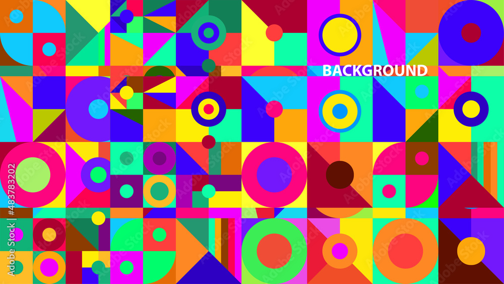 Modern Abstract Geometric Background. For landing page, banner, and social media Modern Abstract Geometric Background. For landing page, banner, and social media