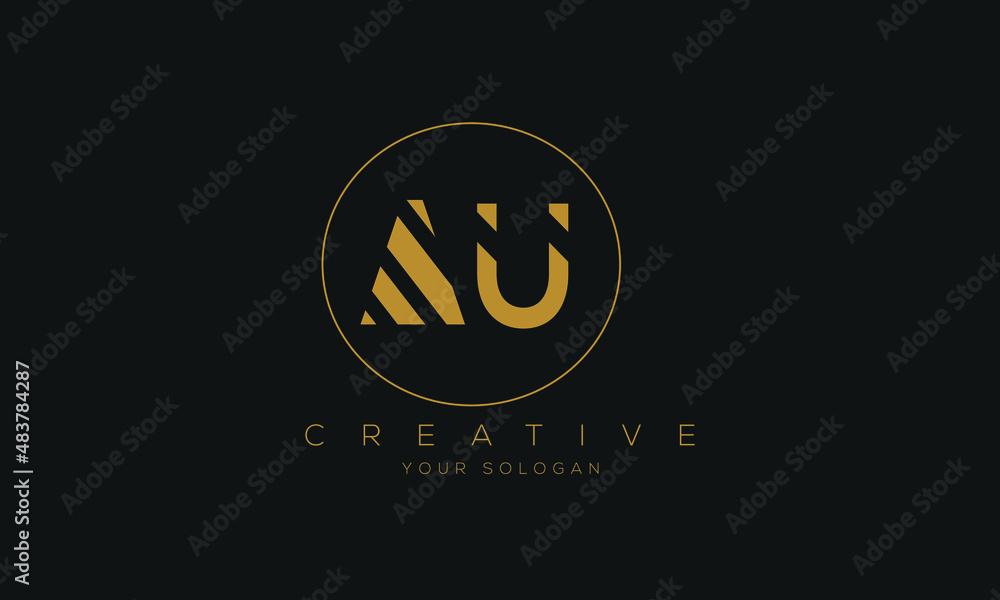 AU logo design. AU logo design.