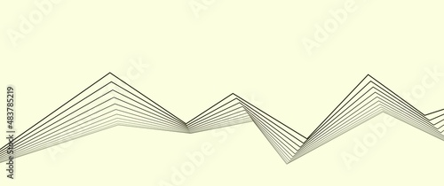 Sharp edge stroke or lines with mountain look-alike shape can be used for background, backdrop, wallpaper, illustration, graphical resources