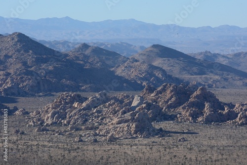 mountains in Joshua Tree National Park