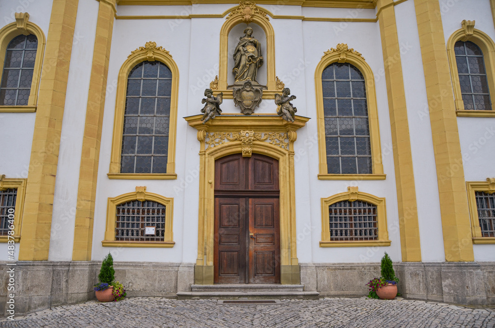 Old Bavarian chapel in the Franconia region