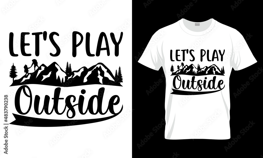 Hiking SVG t-shirt design Template Hiking SVG t-shirt design Template
